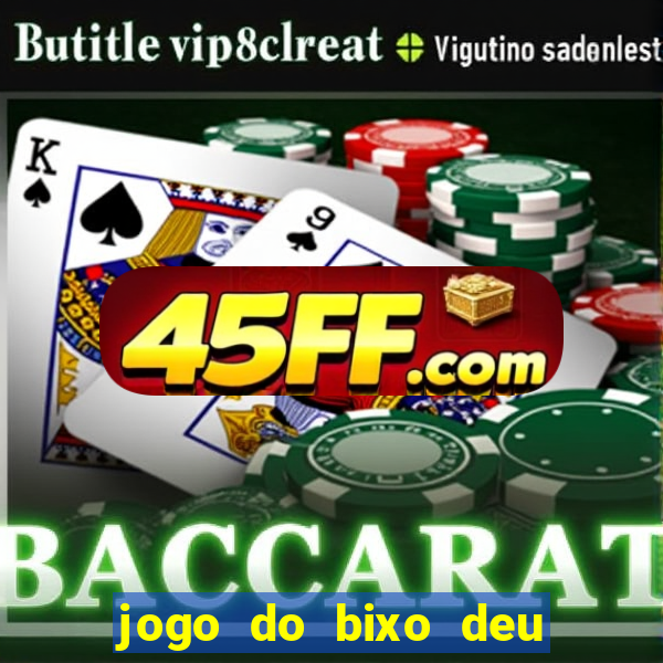 jogo do bixo deu no poste